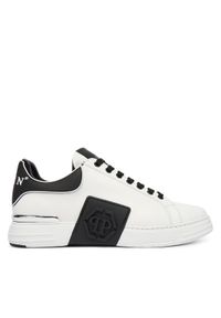 Philipp Plein - PHILIPP PLEIN Sneakersy SAFS USC0904 PLE005N Biały. Kolor: biały. Materiał: skóra #1
