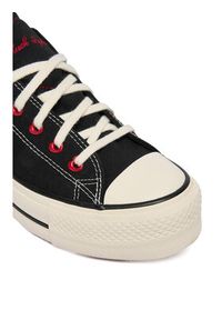 Converse Trampki Chuck Taylor All Star Lift Platform Hearts A19059C Czarny. Kolor: czarny. Materiał: materiał. Obcas: na platformie #5