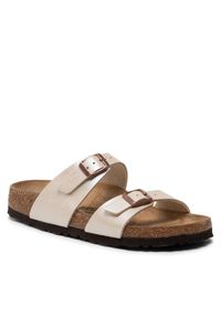 Klapki Birkenstock. Kolor: beżowy