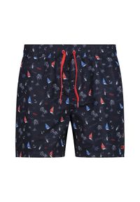 Szorty męskie plażowe CMP 35R7887. Kolor: czerwony. Długość: krótkie. Sezon: lato #1