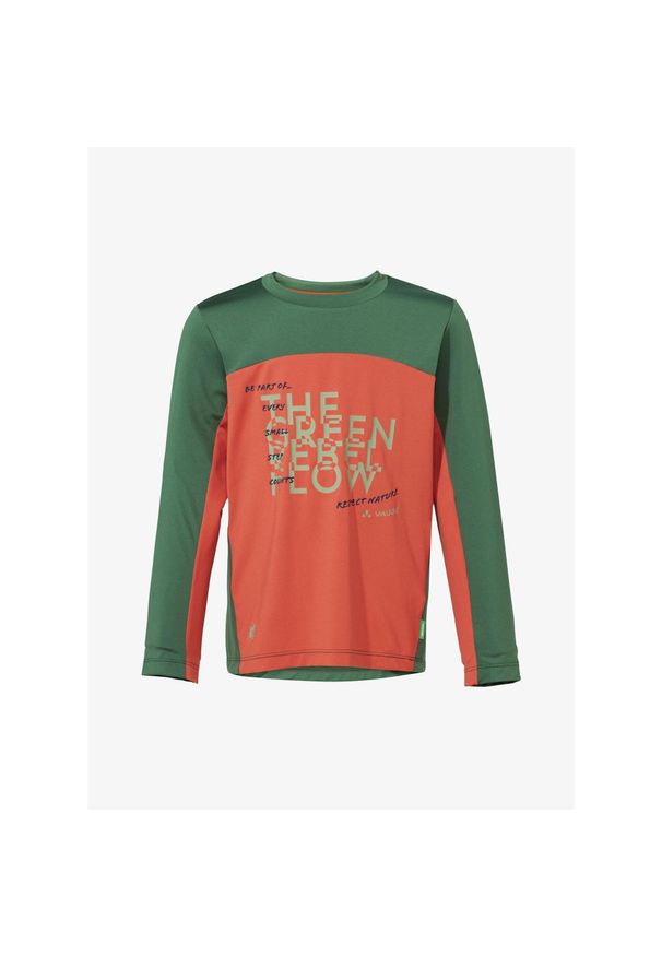 Bluza dziecięca Vaude Solaro LS T-Shirt II. Kolor: zielony