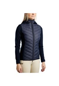 MONTAR - Damska kurtka hybrydowa Montar Eliza. Kolor: niebieski. Materiał: puch #1