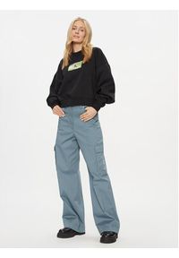 Calvin Klein Jeans Bluza Illuminated Box Logo Crew Neck J20J222897 Czarny Regular Fit. Kolor: czarny. Materiał: syntetyk #3