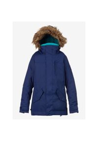 Kurtka snowbordowa dziewczęca Burton aubrey parka. Kolor: niebieski #1