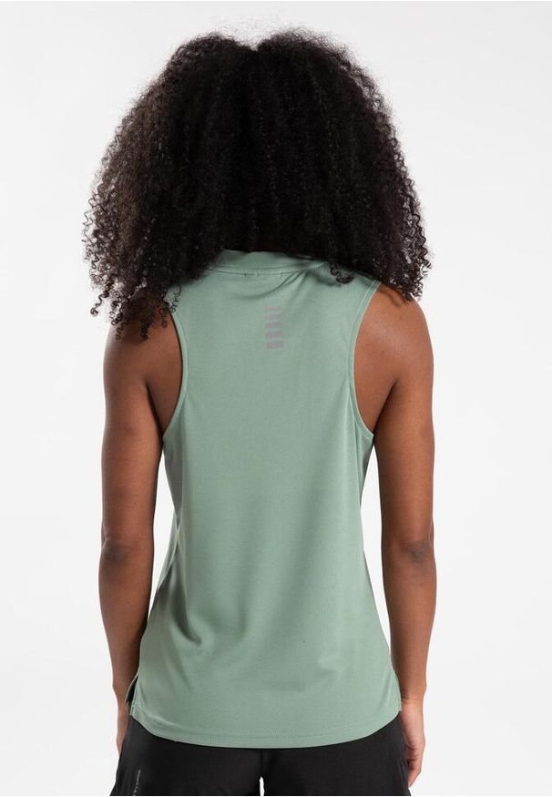 GORILLA WEAR - Mokena Top bez rękawów - Zielony. Kolor: zielony. Długość rękawa: bez rękawów. Sport: fitness