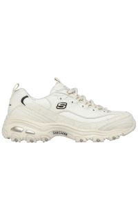 skechers - Buty damskie Skechers D'Lites Fresh Start 11931OFWT - beżowe. Zapięcie: sznurówki. Kolor: beżowy. Materiał: guma, skóra. Szerokość cholewki: normalna. Model: Skechers Sport