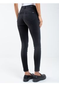 Big-Star - Jeansy damskie skinny z przetarciami czarne Adela 961. Kolor: czarny #1