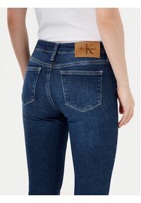 Calvin Klein Jeans Jeansy J20J224491 Granatowy Skinny Fit. Kolor: niebieski