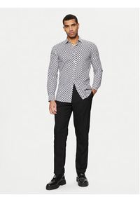 Hugo - HUGO Koszula Elisha02 50534076 Czarny Extra Slim Fit. Kolor: czarny. Materiał: bawełna