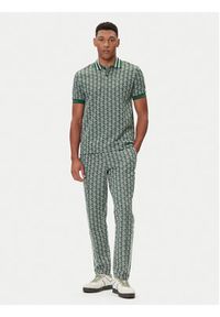 Lacoste Spodnie dresowe XH1440 Zielony Regular Fit. Kolor: zielony. Materiał: bawełna