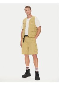 Robe di Kappa Szorty materiałowe Giovani 67124BW Beżowy Regular Fit. Kolor: beżowy. Materiał: syntetyk #3