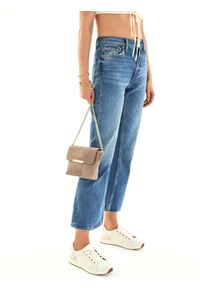 Kazar - Taupe torebka damska. Materiał: zamszowe. Rozmiar: małe. Styl: wizytowy, casual #5