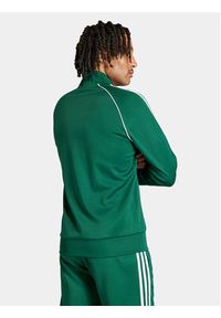 Adidas - adidas Bluza adicolor Classics SST IR9863 Zielony Slim Fit. Kolor: zielony. Materiał: bawełna #3