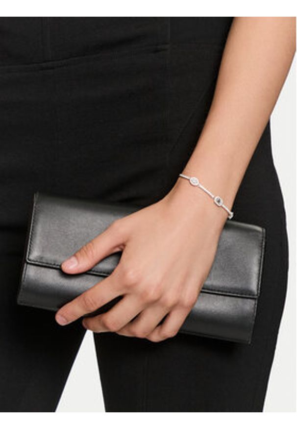 Michael Kors Bransoletka MKC1715CZ040 Srebrny. Materiał: srebrne. Kolor: srebrny