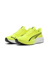 Puma - Buty do biegania Pounce Lite PUMA Yellow Alert Black. Kolor: czarny, wielokolorowy, żółty