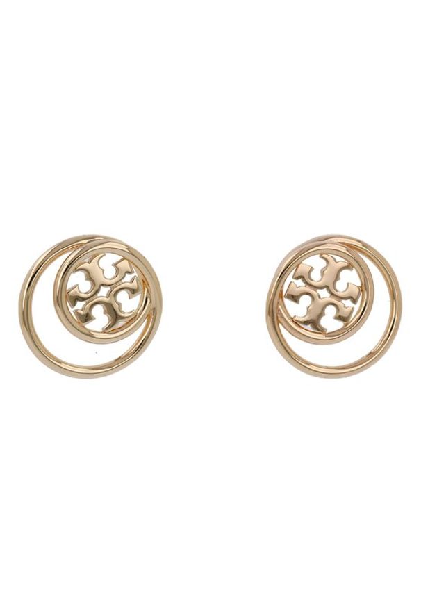 Tory Burch Kolczyki 157230 Złoty. Materiał: metalowe. Kolor: złoty