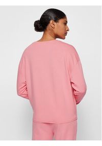BOSS - Boss Bluzka C_Elina_Active 50456738 Różowy Relaxed Fit. Kolor: różowy. Materiał: wiskoza #3