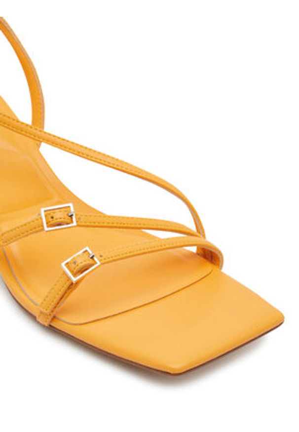 Aldo Sandały Harlie 13966716 Pomarańczowy. Kolor: pomarańczowy. Materiał: skóra