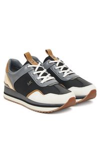 MICHAEL Michael Kors Sneakersy 43F5RNFS2D Czarny. Kolor: czarny. Materiał: materiał