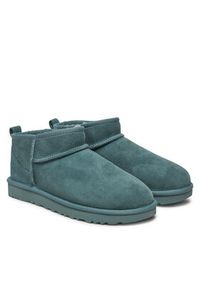 Ugg Śniegowce W Classic Ultra Mini 1116109 Niebieski. Kolor: niebieski. Materiał: skóra #6