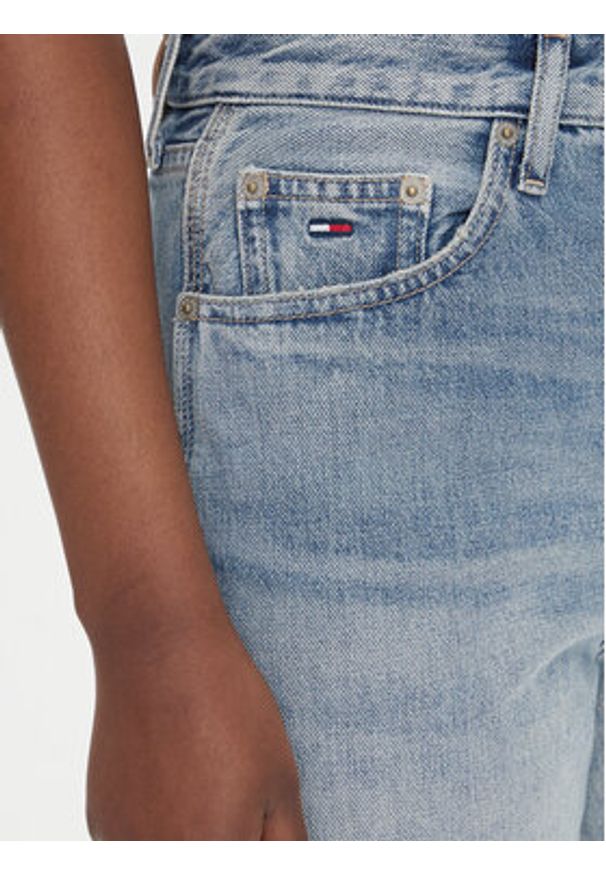 Tommy Jeans Jeansy Layla DW0DW20480 Niebieski Slim Fit. Kolor: niebieski
