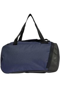 Adidas - Torba adidas Essentials 3-Stripes Duffel XS. Kolor: niebieski, wielokolorowy, czarny, zielony