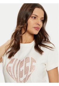 Guess T-Shirt V5RI08 J1314 Granatowy Slim Fit. Kolor: niebieski. Materiał: bawełna #5