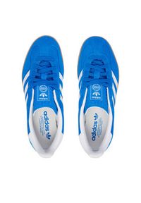 Adidas - adidas Sneakersy Gazelle Indoor JI2061 Niebieski. Kolor: niebieski. Materiał: zamsz, skóra. Model: Adidas Gazelle #3
