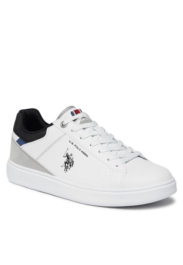 U.S. Polo Assn. Sneakersy ROKKO001D Biały. Kolor: biały. Materiał: materiał