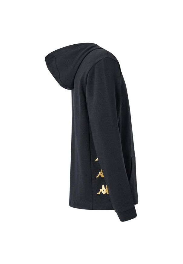 Bluza Kappa Giordizi. Kolor: czarny. Sport: piłka nożna