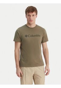 columbia - Columbia T-Shirt Basic Logo™ 2155001 Zielony Regular Fit. Kolor: zielony. Materiał: bawełna #1