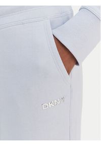 DKNY Sport Spodnie dresowe DP6P3794 Błękitny Regular Fit. Kolor: niebieski. Materiał: bawełna #4