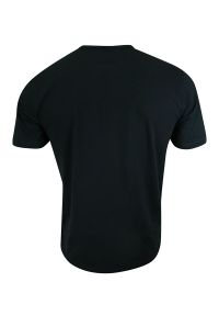 Pako Jeans - T-shirt Czarny Gładki Bawełniany, Męski, Krótki Rękaw, U-neck -PAKO JEANS. Okazja: na co dzień. Kolor: czarny. Materiał: bawełna. Długość rękawa: krótki rękaw. Długość: krótkie. Wzór: gładki. Styl: casual #2