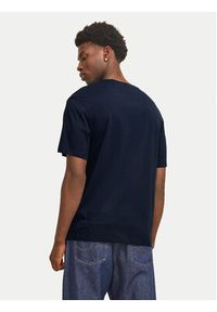Jack & Jones T-Shirt Corp Graphic 12268415 Granatowy Regular Fit. Kolor: niebieski. Materiał: bawełna #3