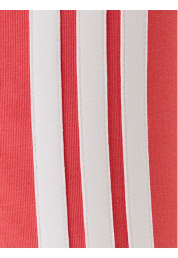 Adidas - adidas Legginsy Essentials 3-Stripes KE4389 Koralowy Slim Fit. Kolor: pomarańczowy. Materiał: bawełna