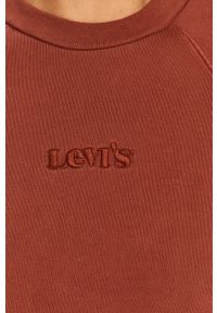 Levi's® - Levi's - Bluza. Okazja: na spotkanie biznesowe, na co dzień. Kolor: czerwony. Materiał: dzianina. Długość rękawa: długi rękaw. Długość: długie. Styl: biznesowy, casual #2