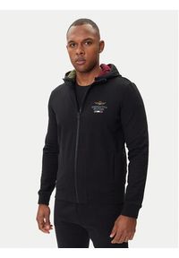Aeronautica Militare Dres 252TF0102UF00662 Czarny Regular Fit. Kolor: czarny. Materiał: bawełna