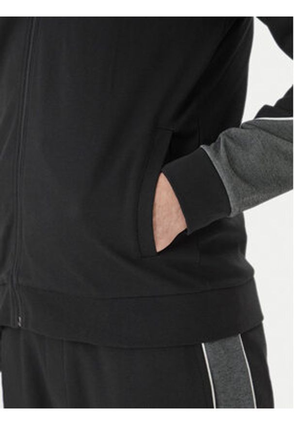 BOSS Bluza 50554793 Czarny Regular Fit. Kolor: czarny. Materiał: bawełna