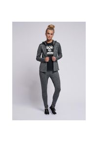 Bluza fitness damska Hummel zip Selby. Typ kołnierza: kaptur. Kolor: wielokolorowy, szary, czarny. Materiał: jersey, materiał, poliester. Sport: fitness