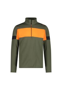 Golf męski techniczny CMP 34E4087. Typ kołnierza: golf. Kolor: zielony. Sezon: zima. Sport: golf #1