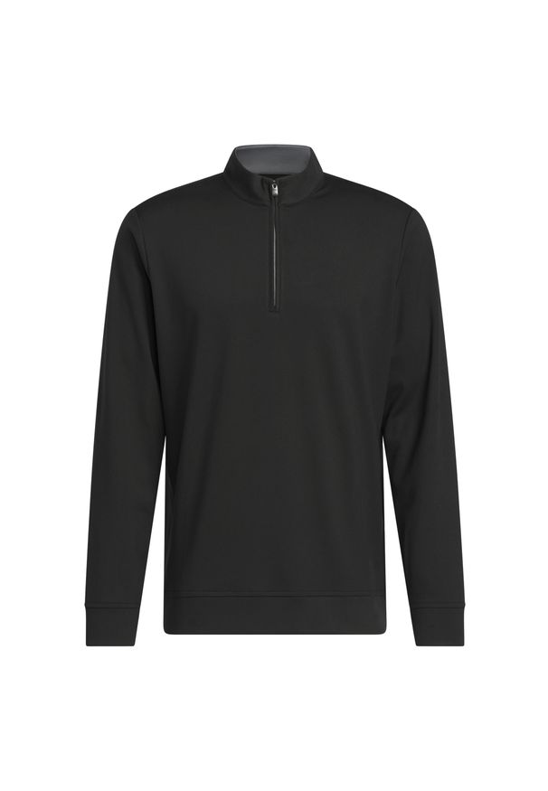Adidas - Klasyczna kurtka treningowa 1/4 zip adidas Ultimate365. Typ kołnierza: golf. Kolor: czarny. Sport: golf