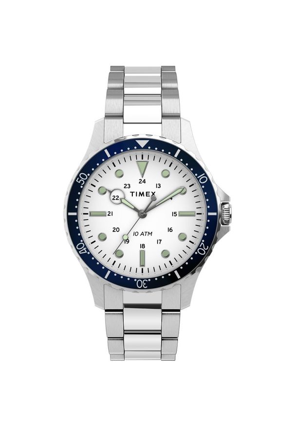 Timex - TIMEX ZEGAREK Navi TW2U10900. Rodzaj zegarka: analogowe. Materiał: materiał. Styl: młodzieżowy