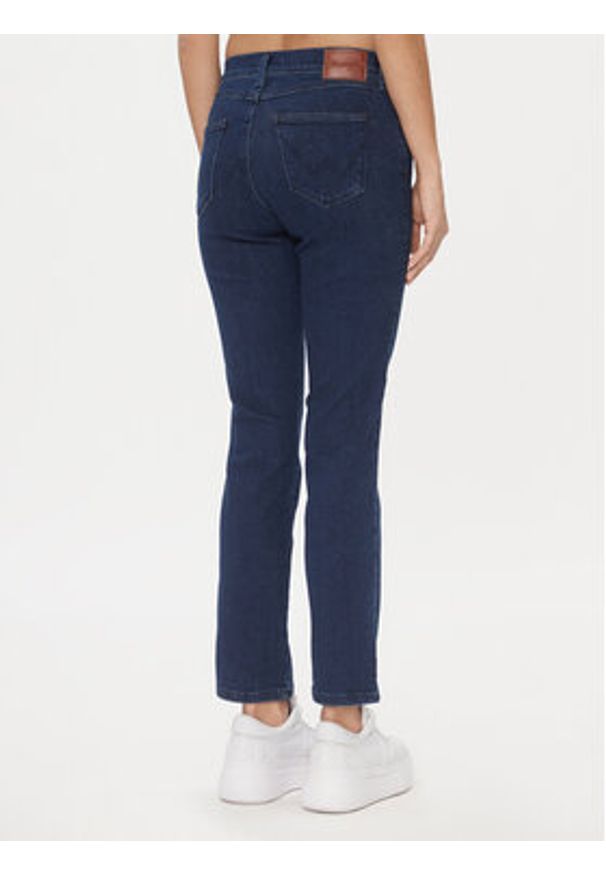 Wrangler Jeansy 112343578 Niebieski Slim Fit. Kolor: niebieski