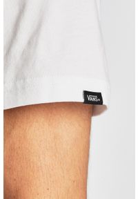 Vans - T-shirt VN0A3CZEYB21-White/Blac. Okazja: na co dzień. Kolor: biały. Materiał: dzianina. Styl: casual #3