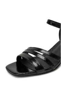 Lasocki Sandały HY6800-1 Czarny. Kolor: czarny. Materiał: lakier, skóra #7