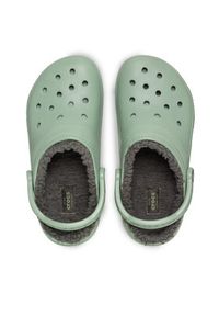 Crocs Klapki Classic Lined Clog 203591 Zielony. Kolor: zielony #2