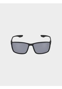 4f - Okulary przeciwsłoneczne z powłoką lustrzaną i polaryzacją. Kolor: czarny #2