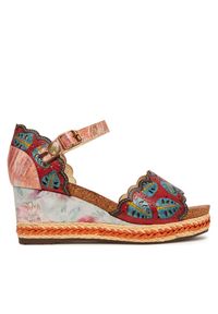 Espadryle Laura Vita. Wzór: kolorowy