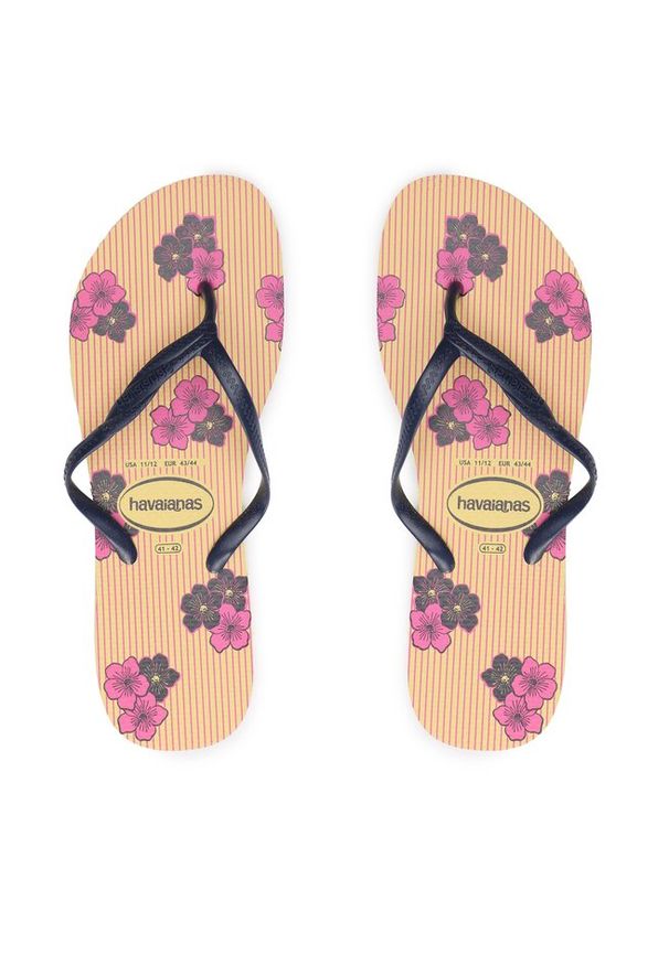 Japonki Havaianas. Wzór: kolorowy