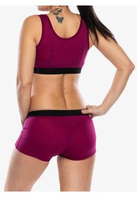 SENSOR - Biustonosz termoaktywny Sensor Merino Active Bra. Kolor: fioletowy